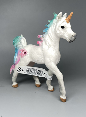 出口尾单小精灵马公仔模型摆件