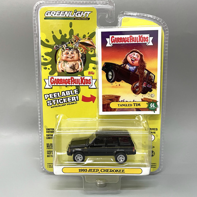 美国绿光合金车模green light经典切洛基越野吉普车