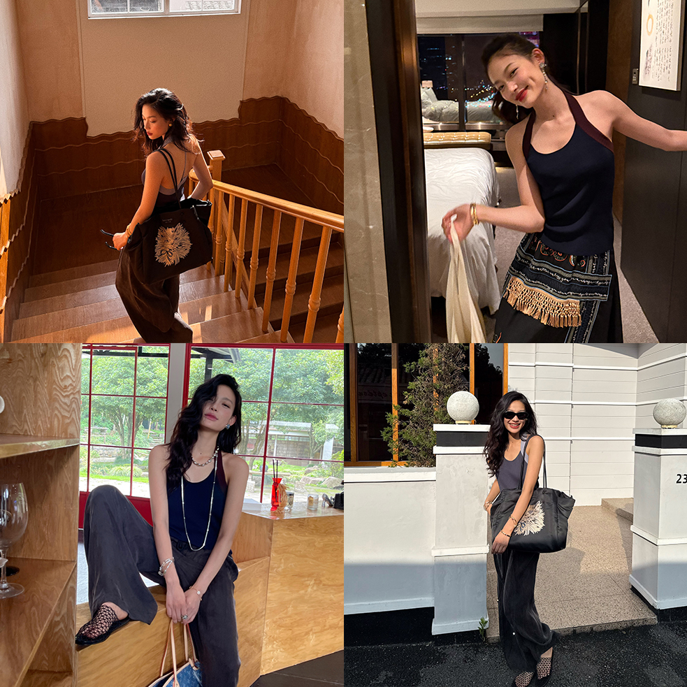 洋气新店REDMEMORY被问爆~~ 出街即焦点 轻松Get直角肩挂脖背心