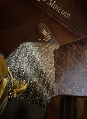 洋气新店REDMEMORY浮光掠影 意大利粗花软呢半身裙