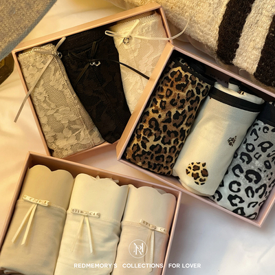 洋气新店REDMEMORY内里悦己 真正的精致 长期主义舒适小裤裤套盒