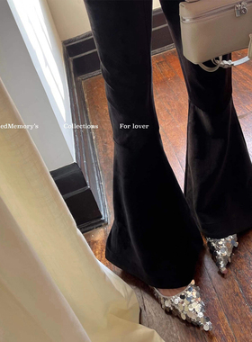 洋气新店REDMEMORY超模筷子腿 人鱼尾时装感神裤八分裤/长裤