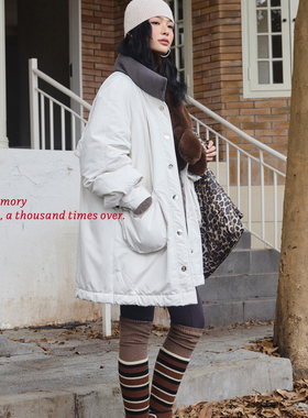 洋气新店REDMEMORY暖羽随行 飒爽利落 质感高端 狩猎立领羽绒服