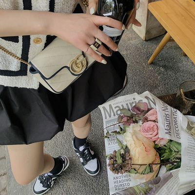 洋气新店REDMEMORY 小个子秒变大长腿 / 抗皱全面府绸 花苞伞裙裤