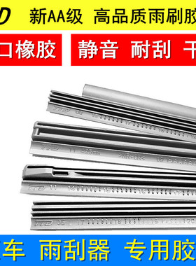适用奔驰GLK300C200C180B200A级R级E级GLAGLCsmart雨刮器胶条刷片