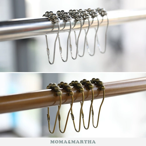 M Mermeta -Type Five -Beads Roller Metal Metal Charne Charnected Yuchu Ring Metal крюк для душа аксессуары