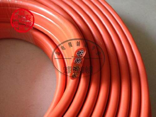 柔性扁平电缆 行车电缆 龙门吊扁电缆24×0.75mm2