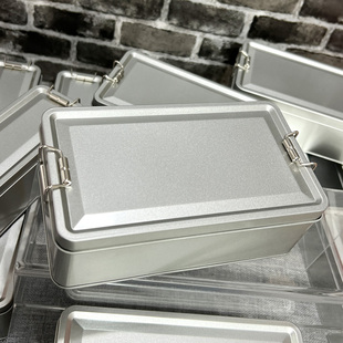 空铁盒磨砂马口铁卡扣盒凤梨酥包装盒子饼干盒喜糖盒收纳盒大号