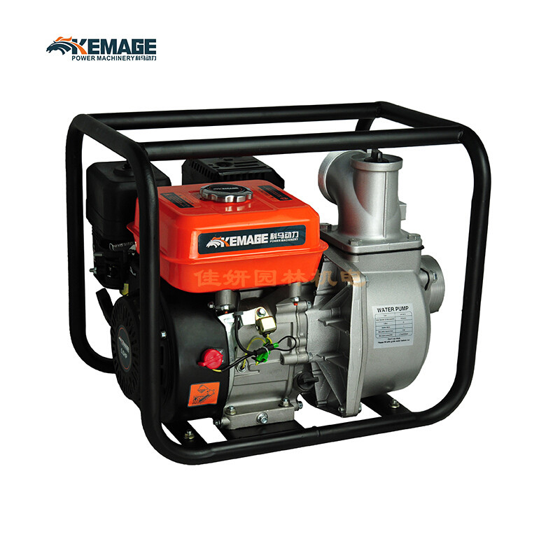 kemage科马汽油自吸小型水泵3寸家用灌溉抽水机离心泵汽油抽水机