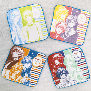 清！18x18cm日单卡通 吸水全棉儿童幼儿擦嘴擦手小方巾小毛巾