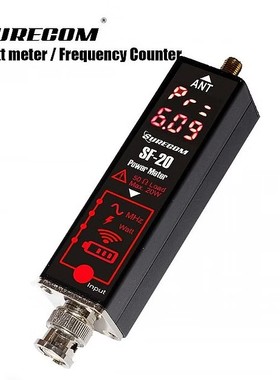 SURECOM SF-20 20W POWER METER and Frequency counter