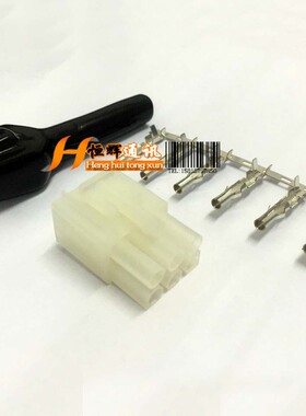 适用八重洲FT-857D FT897D IC725A IC706电源线接插件胶套插头6P