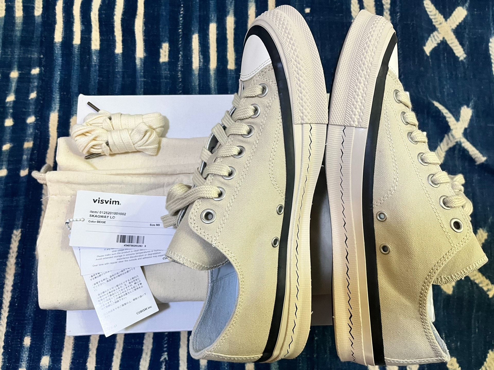VISVIM 25AW SKAGWAY LO Canvas — front