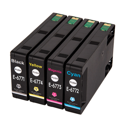 适用EPSON WP-4511墨盒4521 WP4011 WP4091爱普生T6771打印机墨盒
