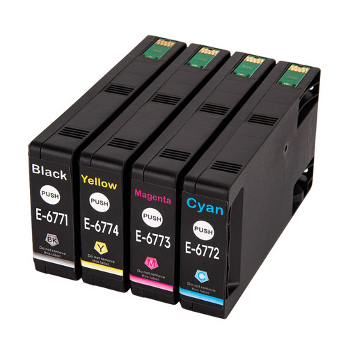 适用EPSON WP-4511墨盒4521 WP4011 WP4091爱普生T6771打印机墨盒