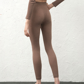 高弹力美雅碧无缝发热秋衣秋裤 真丝打底长裤 女士秋冬桑蚕丝保暖裤