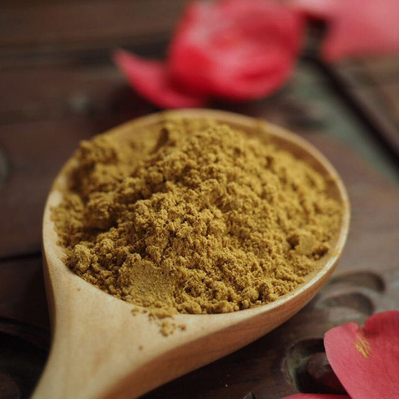 九蒸九晒姜粉月子茶古法三伏天干熟小黄姜调理冲饮《女人花》飨韵