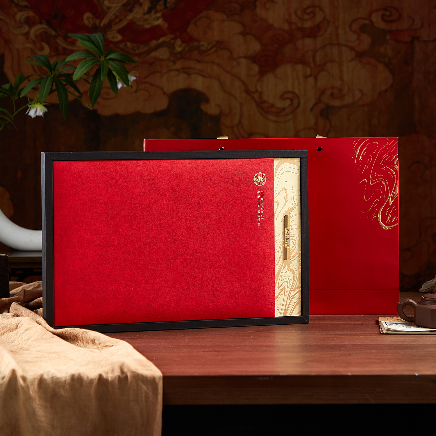 传承茗礼普洱茶单双饼包装盒通用七子饼200g357g饼空礼品盒茶饼盒,包装,茶叶包装,淘宝优惠券,粉丝福利购,淘宝优惠卷