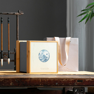 山隐竹普洱茶散茶桶福鼎老白茶200g357g饼一提桶古树红茶礼品盒