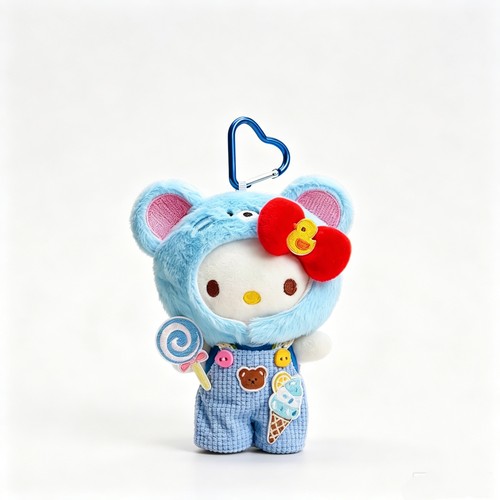 正版三丽鸥HelloKitty毛绒挂件