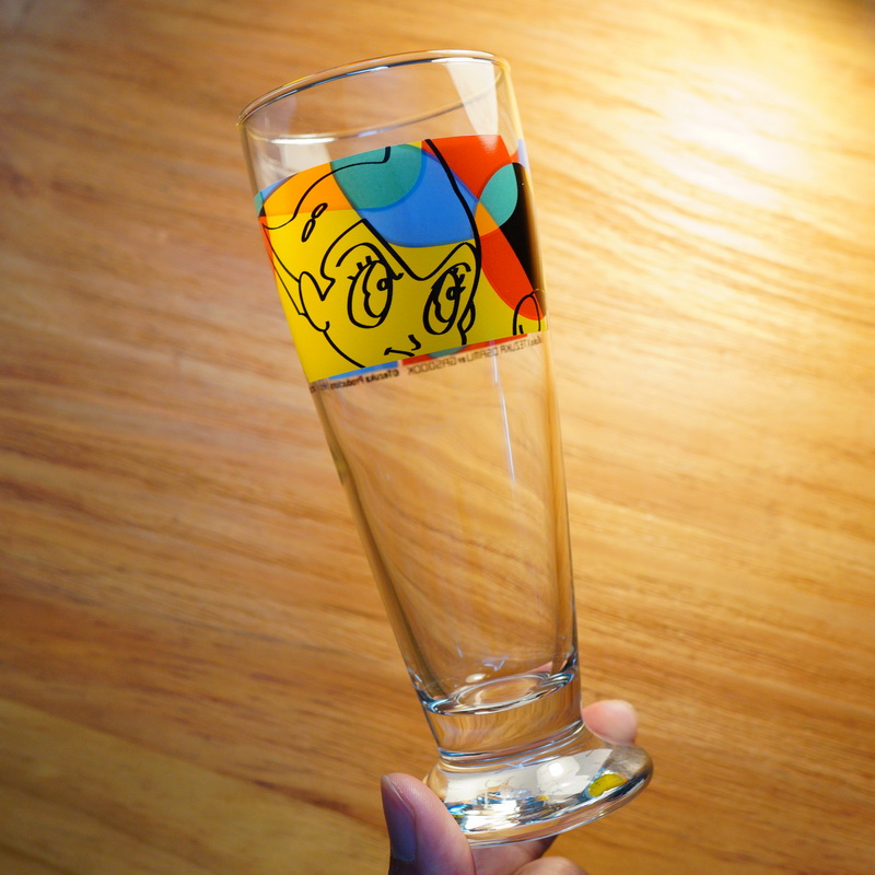 日本铁臂阿童木冷饮玻璃杯 卡通动漫创意水杯闻香杯啤酒杯果汁杯