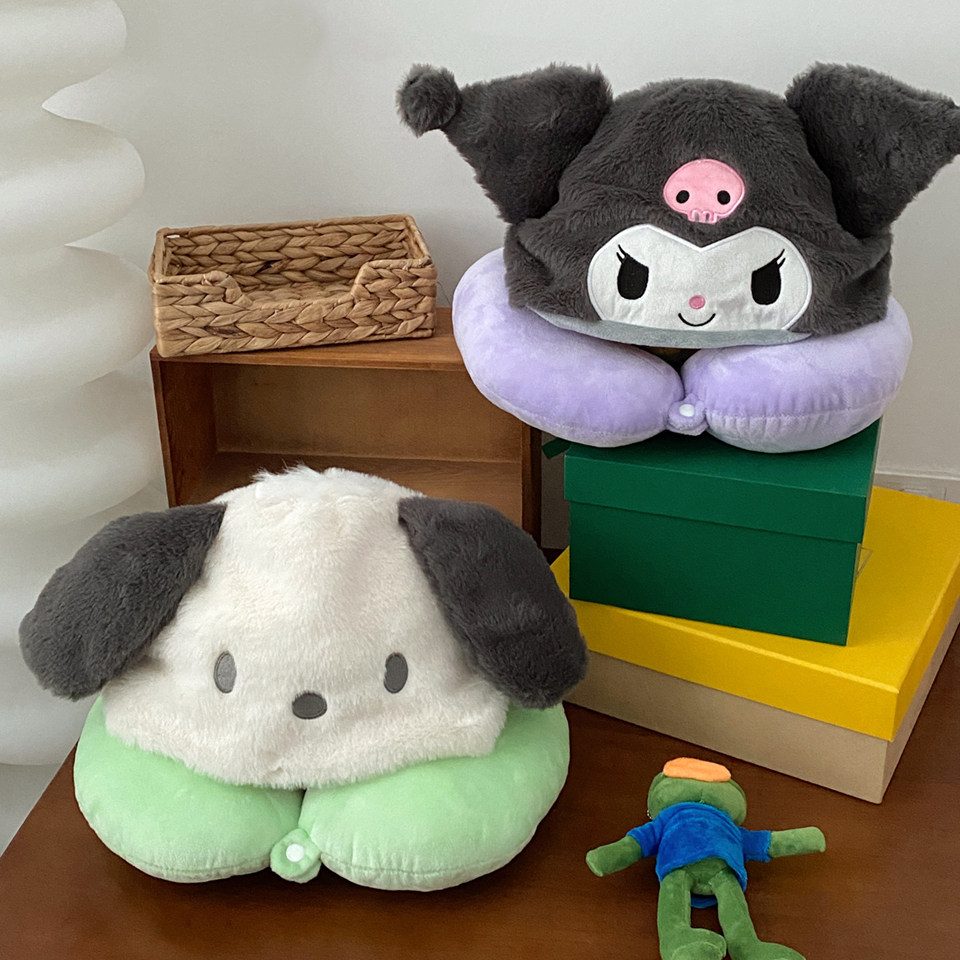 连帽U型枕学生出行车载头部靠枕