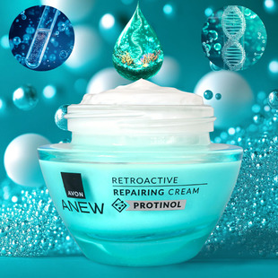 2027雅芳新活深海修护面霜50g抗老滋养保湿 淡化细纹再生霜滋润