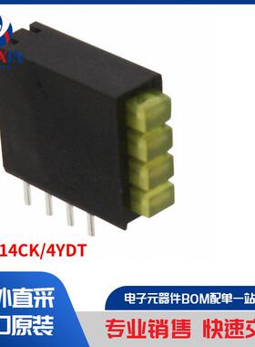 WP914CK/4YDT 光电器件 电路板指示器，阵列，发光条，条形图