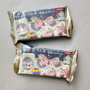 满38元包邮日本heart星之卡比Kirby星座系列 罐装糖果收纳盒
