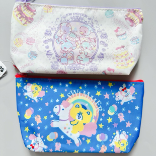 满38元包邮日本SWIMMER新款昭和复古小动物限定小物收纳袋收纳包