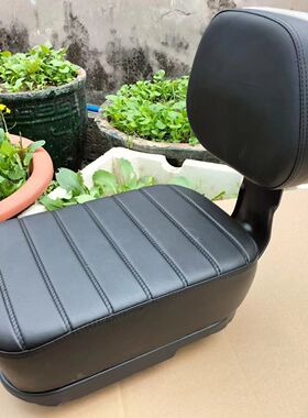 适用深远GT1电动车加高后坐垫底板靠背3件套 劲速UB坐垫加高靠背