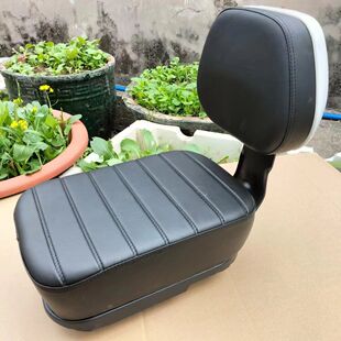 适用深远GT1电动车加高后坐垫底板靠背3件套 劲速UB坐垫加高靠背