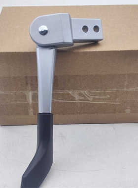 适用雅迪电动车DQ6/DS6 罗曼/V30/单撑侧支架银色内弹簧边撑总成