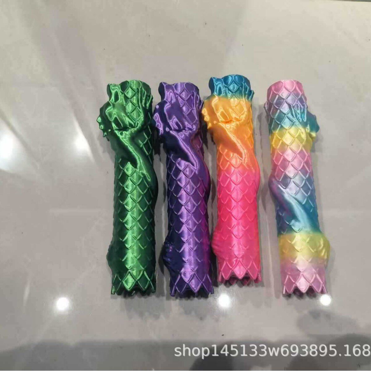 3D打印盘龙军刀伸缩剑男生礼物玩具螺旋道具