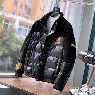 短款 膨松饱满加厚青年男士 羽绒服外套F795 轻奢高品 霸气金牛
