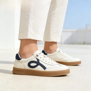 春季 里外全皮 时尚 男士 R1074 奢品高货 休闲运动板鞋 头层小牛皮