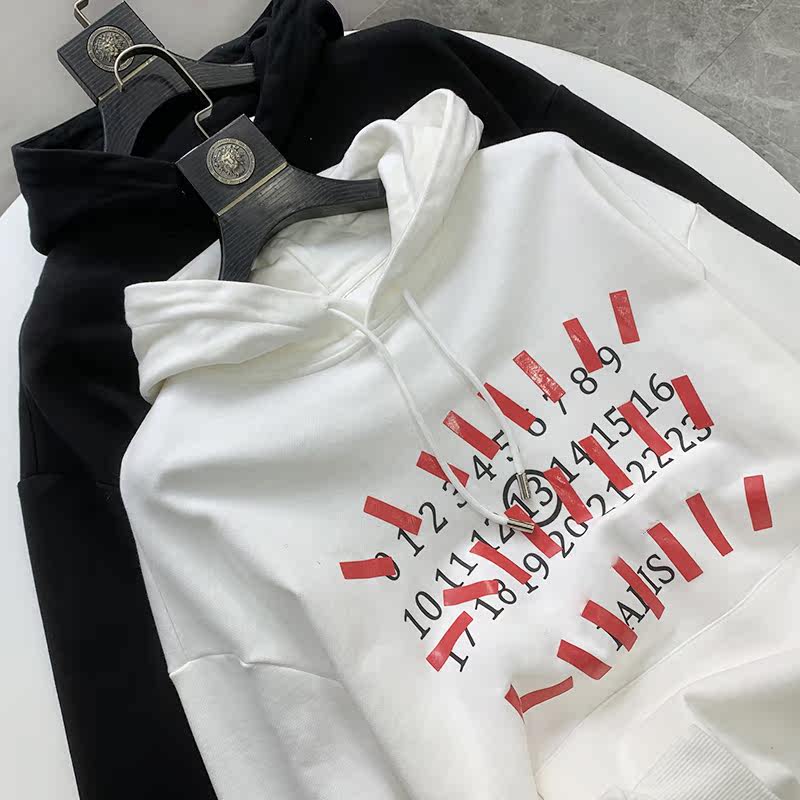 750g高克重 加厚鱼鳞细毛圈 宽松阔版秋冬季男女士连帽卫衣A2737