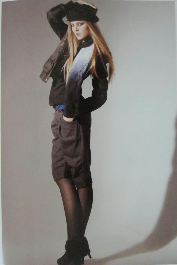 修身显瘦薄款中裤五分裤靴裤