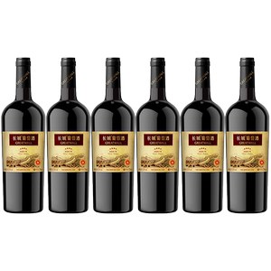 经典四星赤霞珠干红葡萄酒红酒6瓶中粮出品