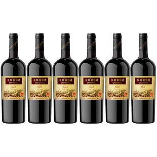 经典四星赤霞珠干红葡萄酒红酒6瓶中粮出品「长城酒官方旗舰店」