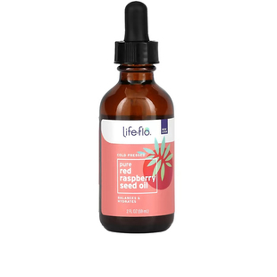 Red 红莓籽油覆盆子籽油 Raspberry Seed 60毫升 Life Oil flo