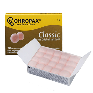 德国OHROPAX Classic20 经典蜡丸耳塞 隔音降噪防噪音睡觉睡眠用