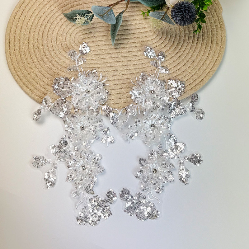 新款立体花刺绣布贴补丁羽绒服亮片绣花婚纱礼服装饰绣片服装辅料,居家布艺,布贴,淘宝优惠券,粉丝福利购,淘宝优惠卷