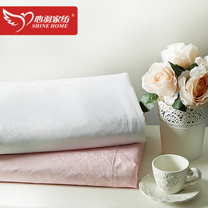 心羽 80支贡缎大提花双层立衬立边自充绒被壳拉链式被壳羽绒被壳