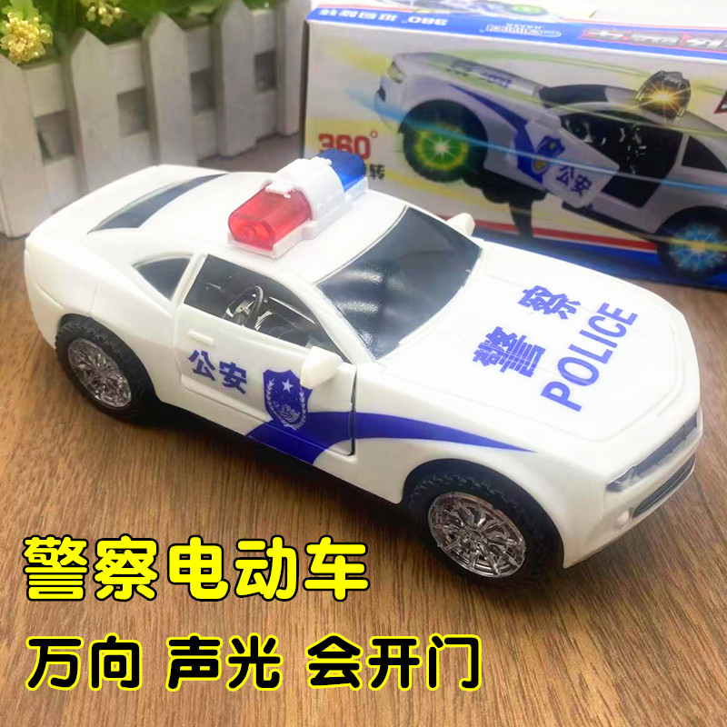 儿童玩具电动警车灯光音乐汽车