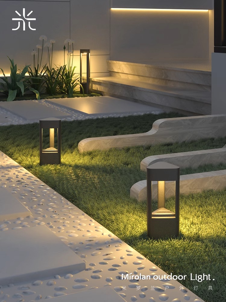 草坪灯户外防水太阳能庭院灯景观灯接电款别墅花园灯室外照明灯