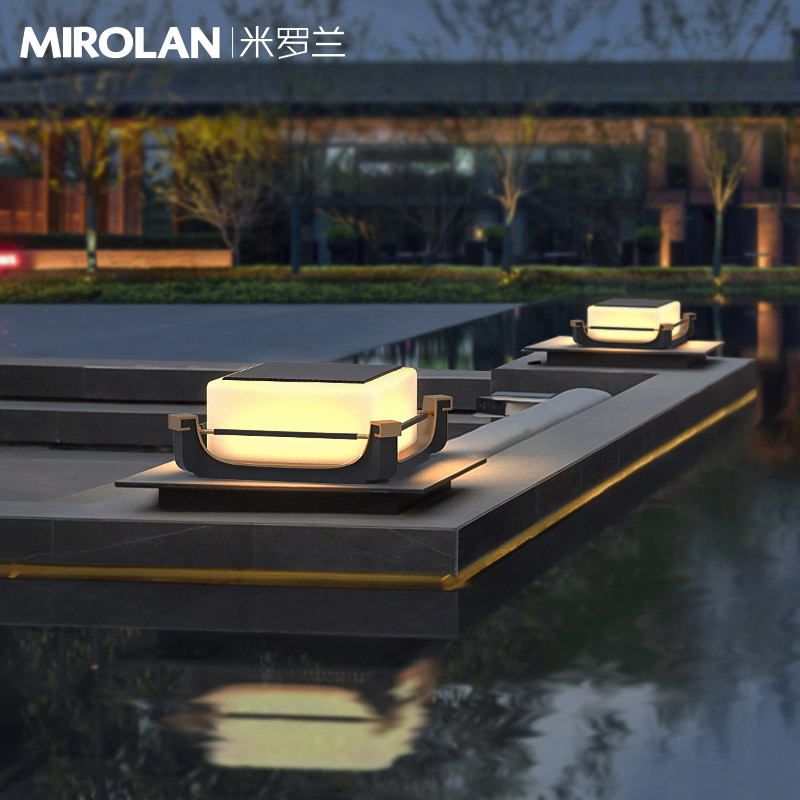 新中式柱灯可定做各种尺寸