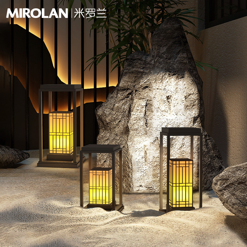 米罗兰新中式庭院灯户外草坪灯