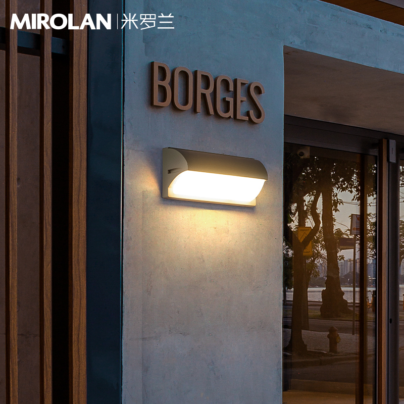 室外防水壁灯户外洗墙灯门灯别墅庭院灯入户大门门前灯超亮阳台灯