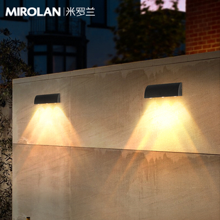 米罗兰户外壁灯楼梯过道灯防水洗墙灯创意外墙庭院阳台壁灯门厅灯